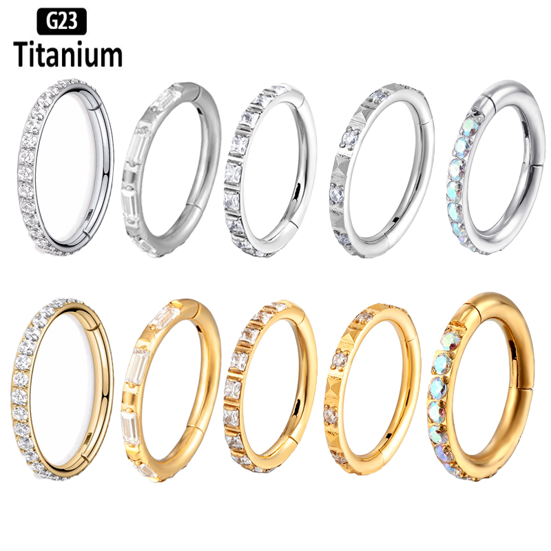 Body Piercing Quality Jewelry - ASTM F136 Titan Ohrringe Hohe Qualität