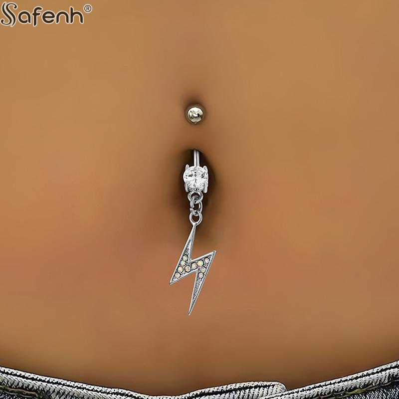 Body Piercing Quality Jewelry - 1 Stück Hochwertiger Kupfer Bauchnabelpiercing mit