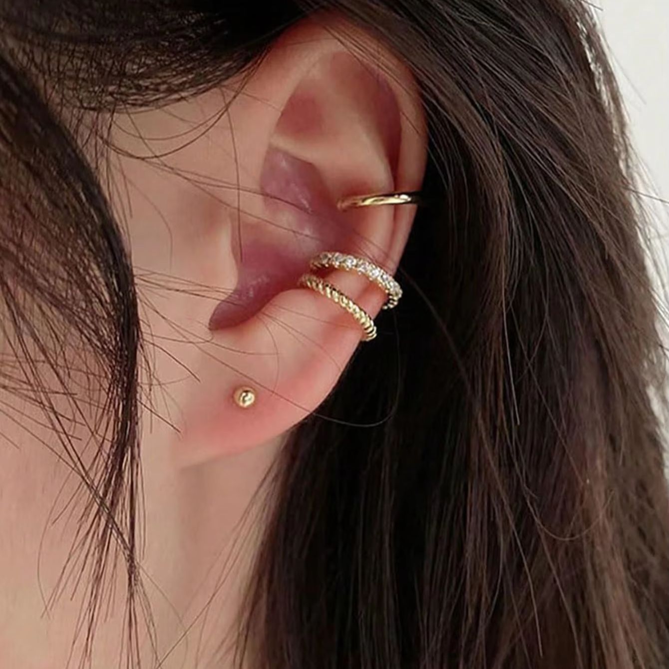 3-teiliges Ohrklemmen-Set für  – Body Jewelry Hypoallergenic Bewertung und Preis