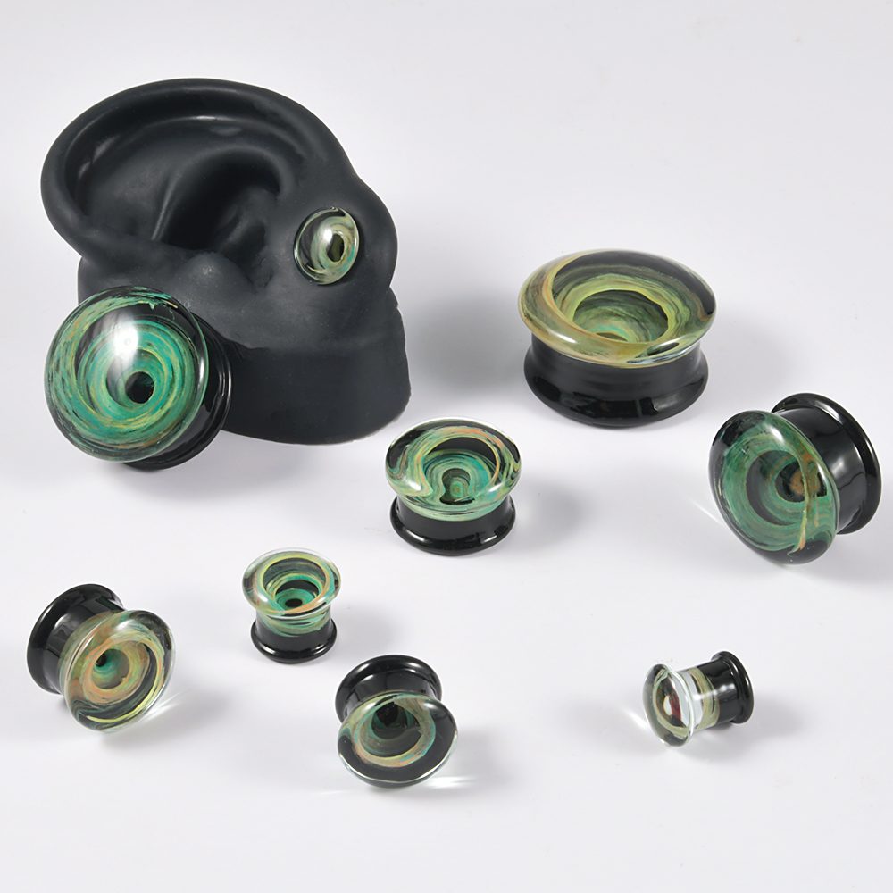 Hochwertige Glas-Vortex-Ohrstö – Body Piercing Quality Jewelry Bewertung und Preis