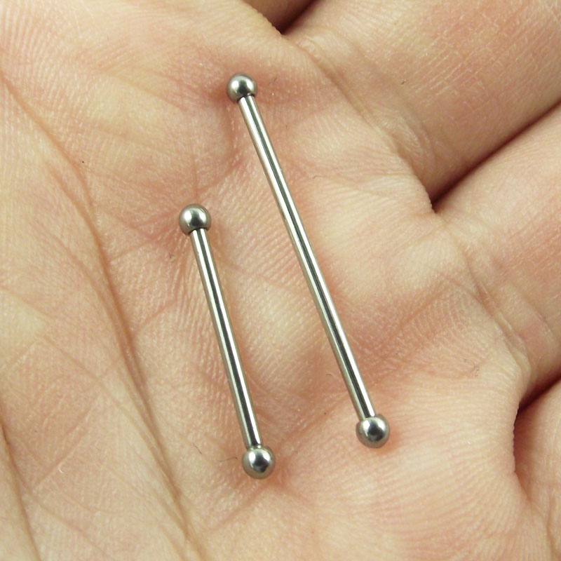 SaYao 2 Stück 2mm Mini-Kugel E – Industrial Barbell Long Bewertung und Preis