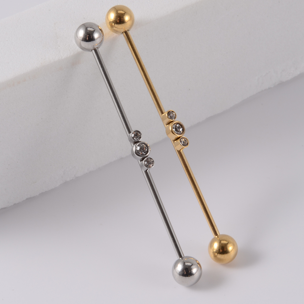 1PC Edelstahl Industrial Barbe – Industrial Barbell Long Bewertung und Preis