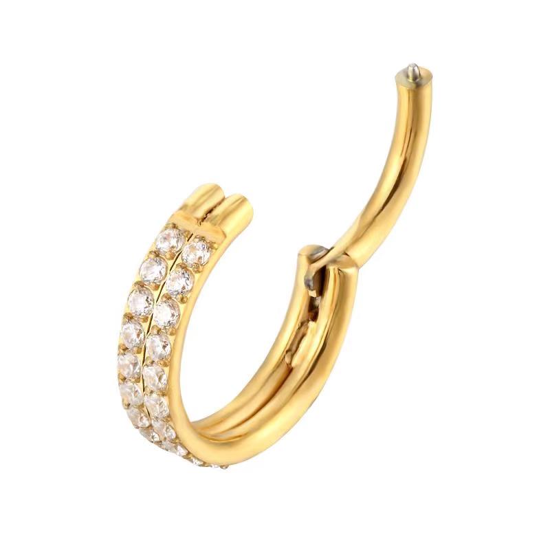 G23 Titan piercing zweireihig  – Body Piercing Quality Jewelry Bewertung und Preis
