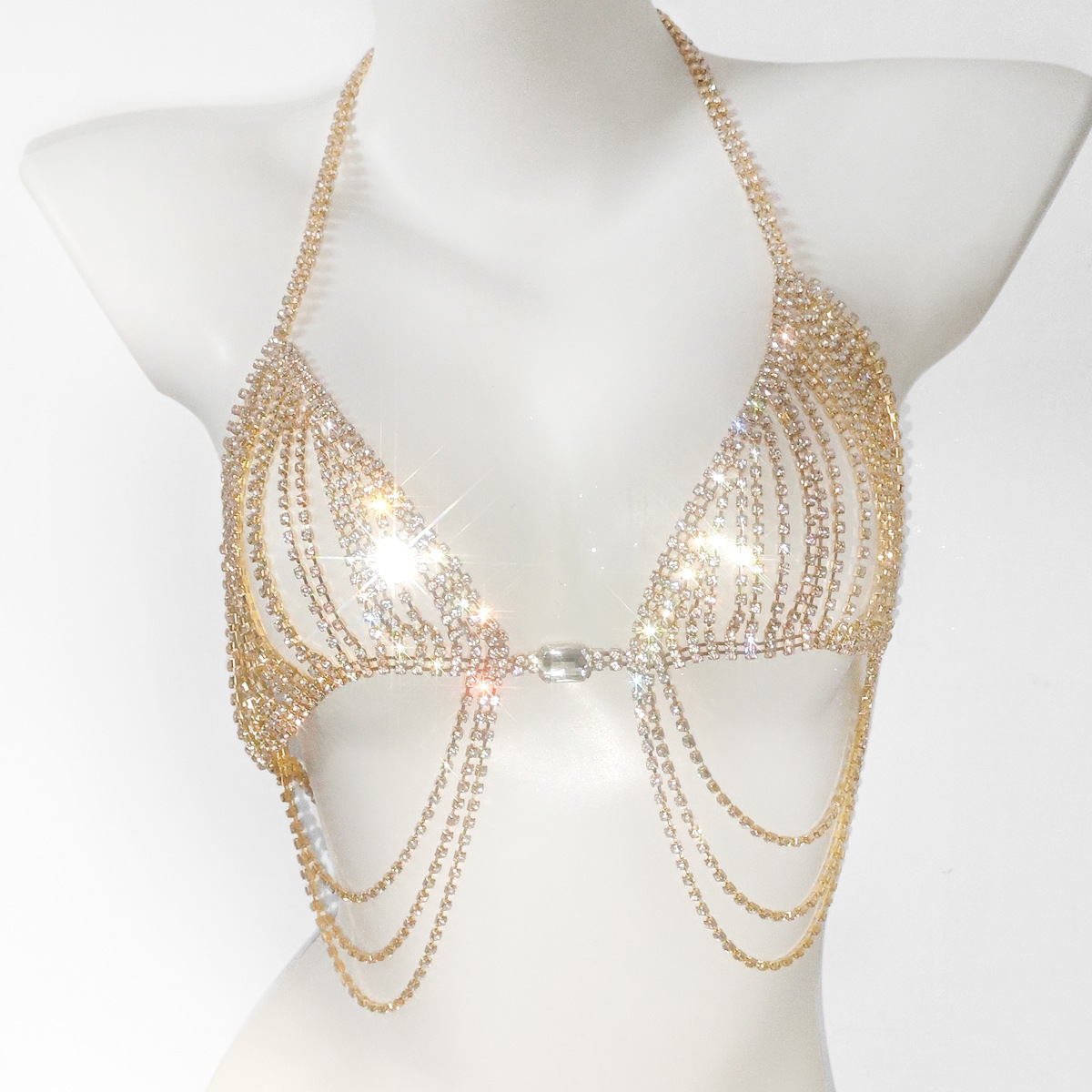 Modische Quasten sexy Strass B – Body Jewelry Rhinestone Bewertung und Preis
