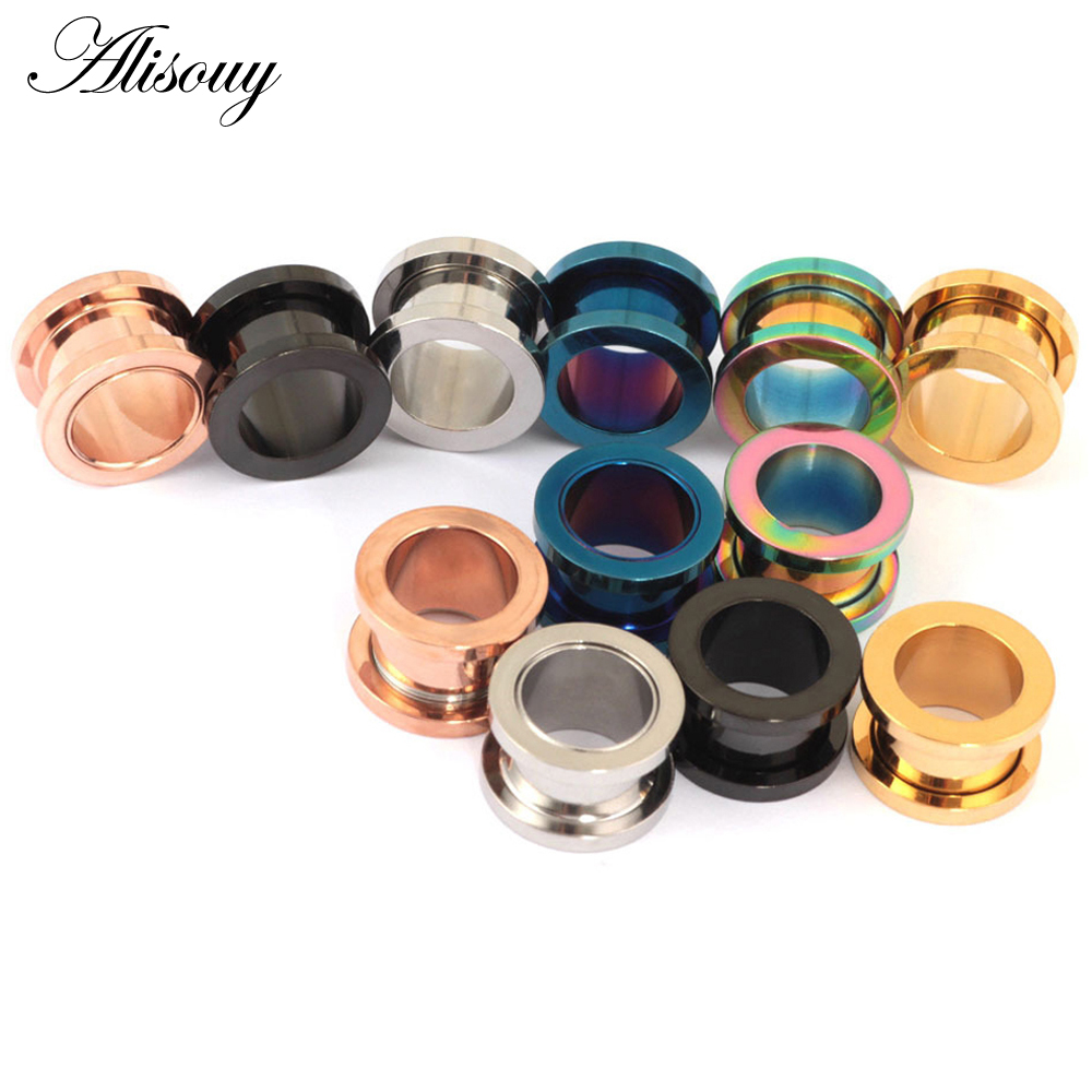 1pc 2mm-25mm Edelstahl Ohr Ste – Body Jewelry Ear Gauges Bewertung und Preis