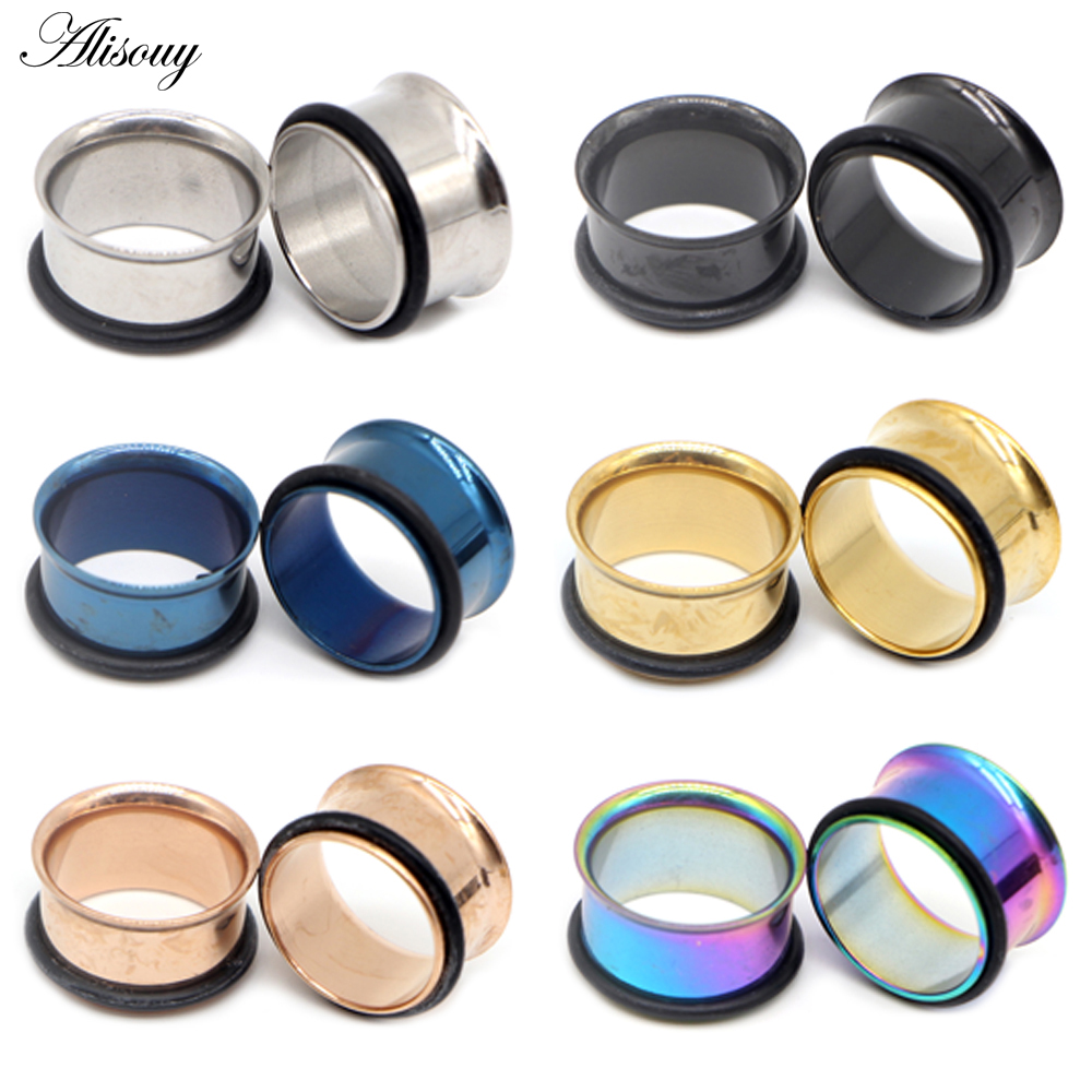 1pc 2mm-25mm Edelstahl Ohr Ste – Body Jewelry Ear Gauges Bewertung und Preis
