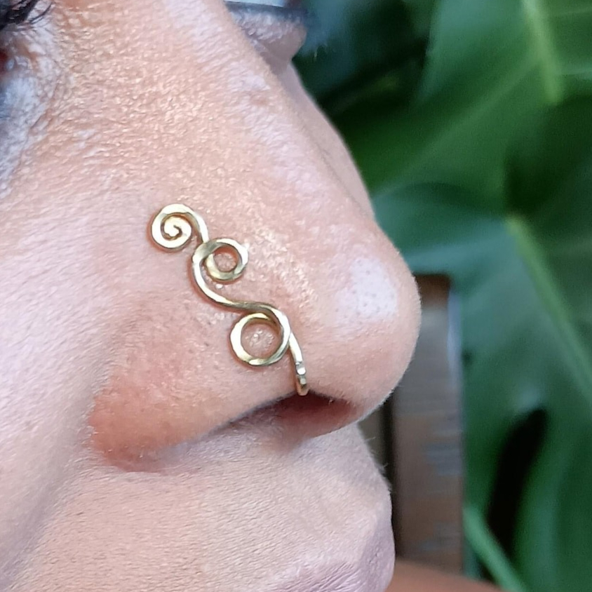 Faux-Piercing-Ring, 14K Gold F – Body Jewelry Hypoallergenic Bewertung und Preis