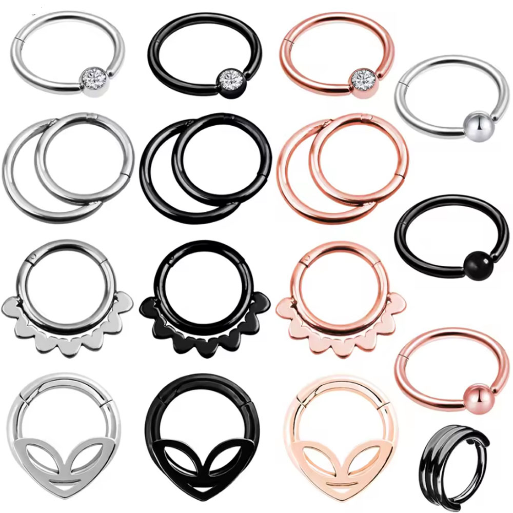 1 Stück Punk-Style Nasenring C – Body Jewelry Cartilage Earrings Bewertung und Preis
