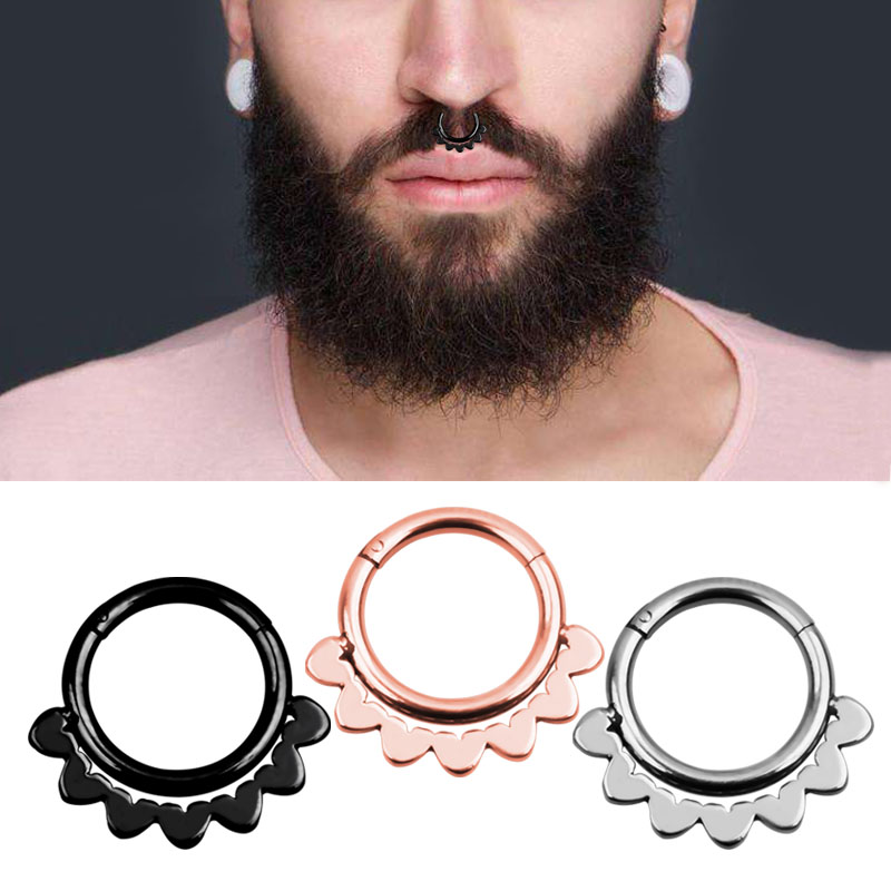 1 Stück Punk-Style Nasenring C – Body Jewelry Cartilage Earrings Bewertung und Preis