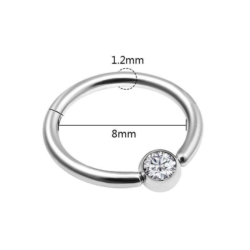 1 Stück Punk-Style Nasenring C – Body Jewelry Cartilage Earrings Bewertung und Preis