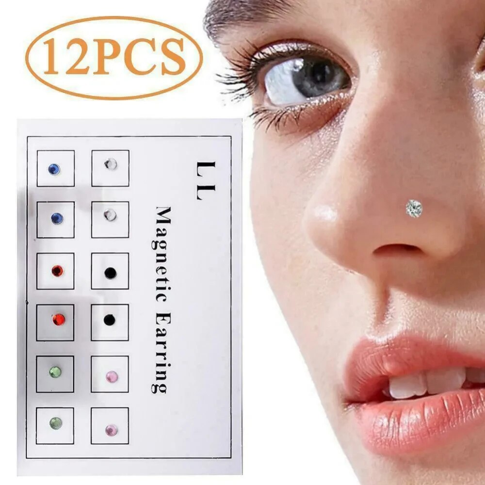 12PCS/Karte Gefälschte Cheater – Body Jewelry Cartilage Earrings Bewertung und Preis