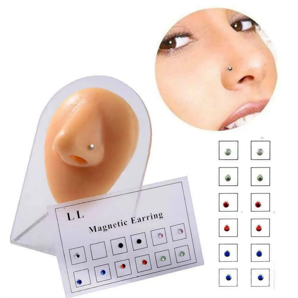 12PCS/Karte Gefälschte Cheater – Body Jewelry Cartilage Earrings Bewertung und Preis