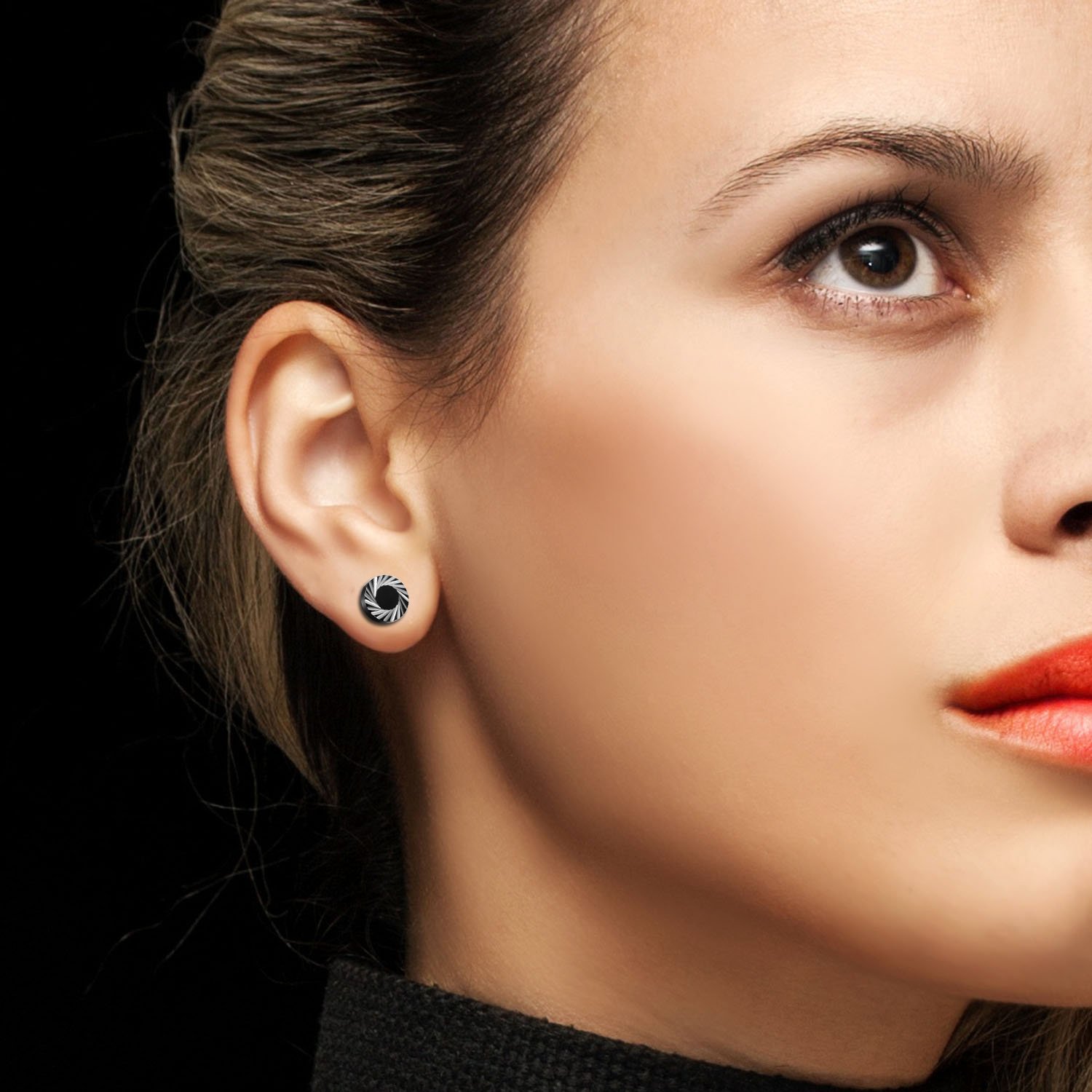 2 Stück/6 Stück schwarze Edels – Body Jewelry Ear Gauges Bewertung und Preis