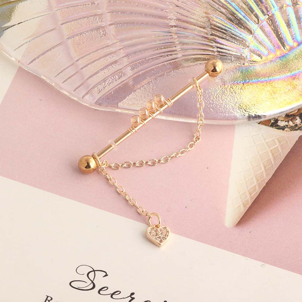 Schmuck für Mädchen, Punk-Styl – Industrial Barbell Long Bewertung und Preis