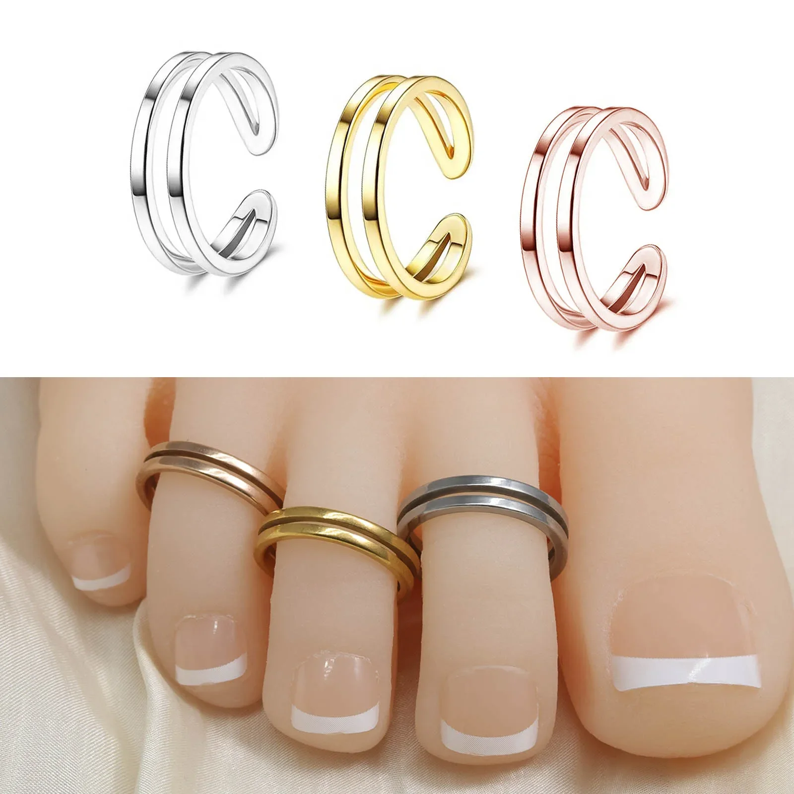 1pc/3pcs Lotus Hohl Krone Edel – Body Jewelry Hypoallergenic Bewertung und Preis