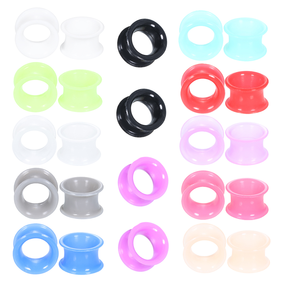 24 Stücke Silikon Hohe Doppelt – Body Jewelry Ear Gauges Bewertung und Preis