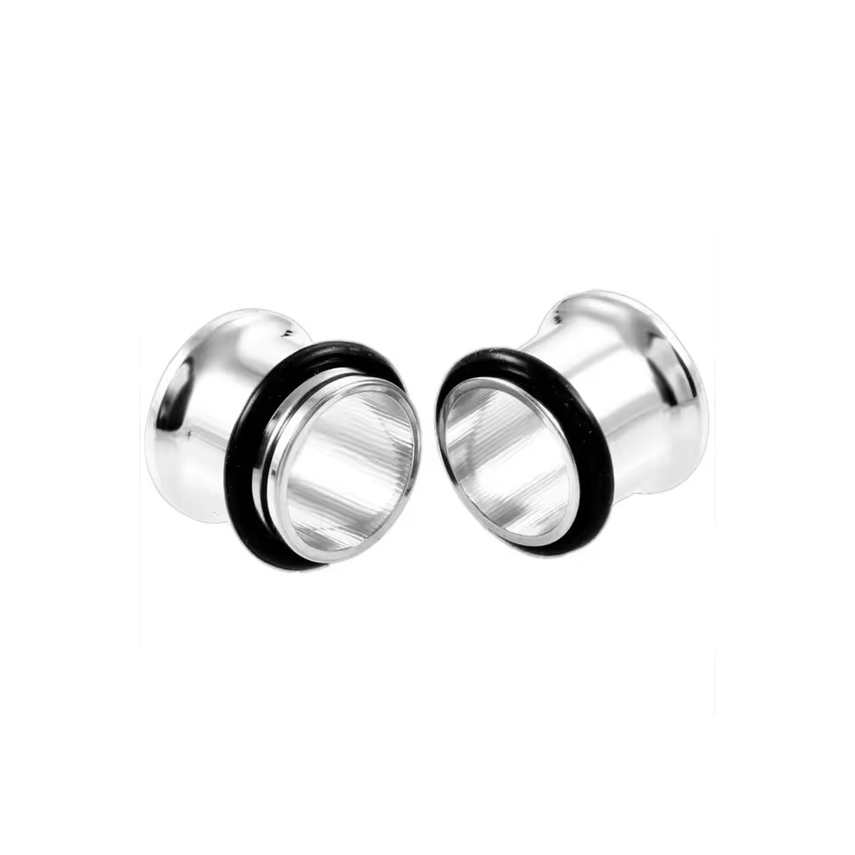1 Paar Edelstahl-Ohrstöpsel, T – Body Jewelry Ear Gauges Bewertung und Preis