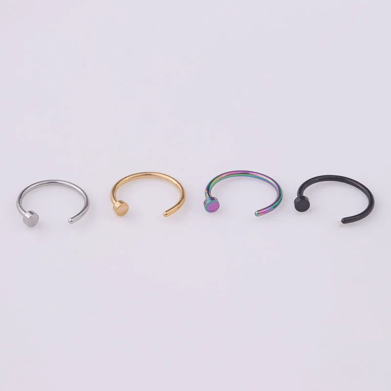 5 Stück/Set 20G Nasenring, 6mm – Body Jewelry Hypoallergenic Bewertung und Preis