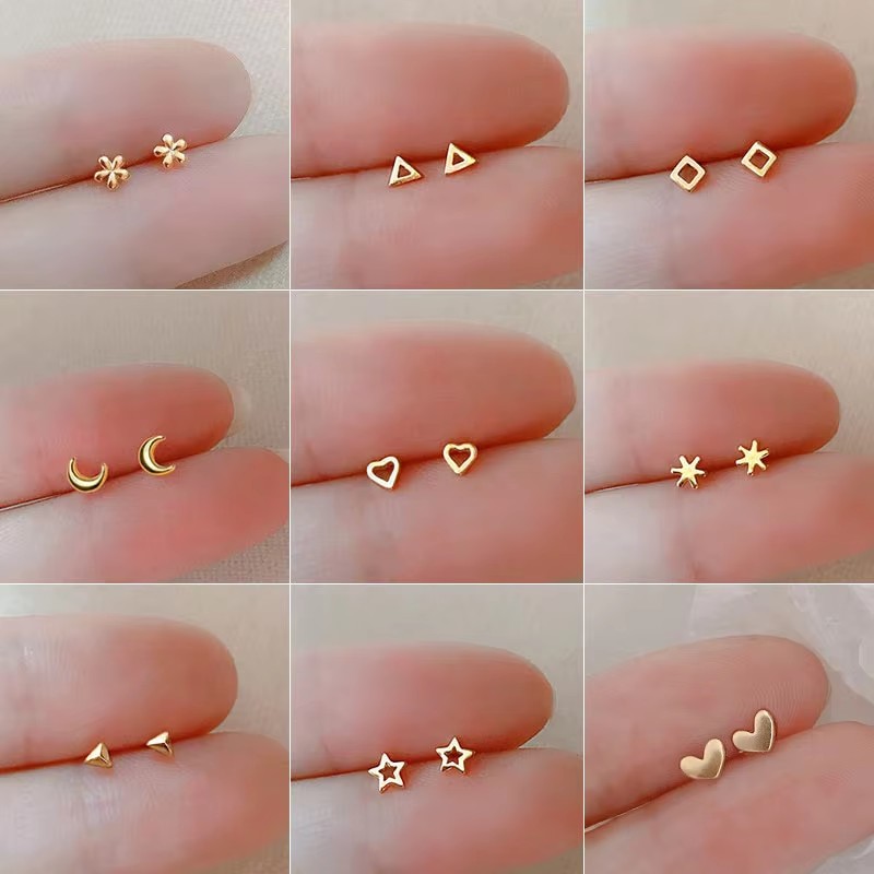 Koreanische Minimalismus Gold  – Body Jewelry Hypoallergenic Bewertung und Preis