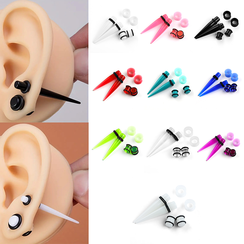 50-teiliges Acryl-Ohrmessgerät – Body Jewelry Ear Gauges Bewertung und Preis
