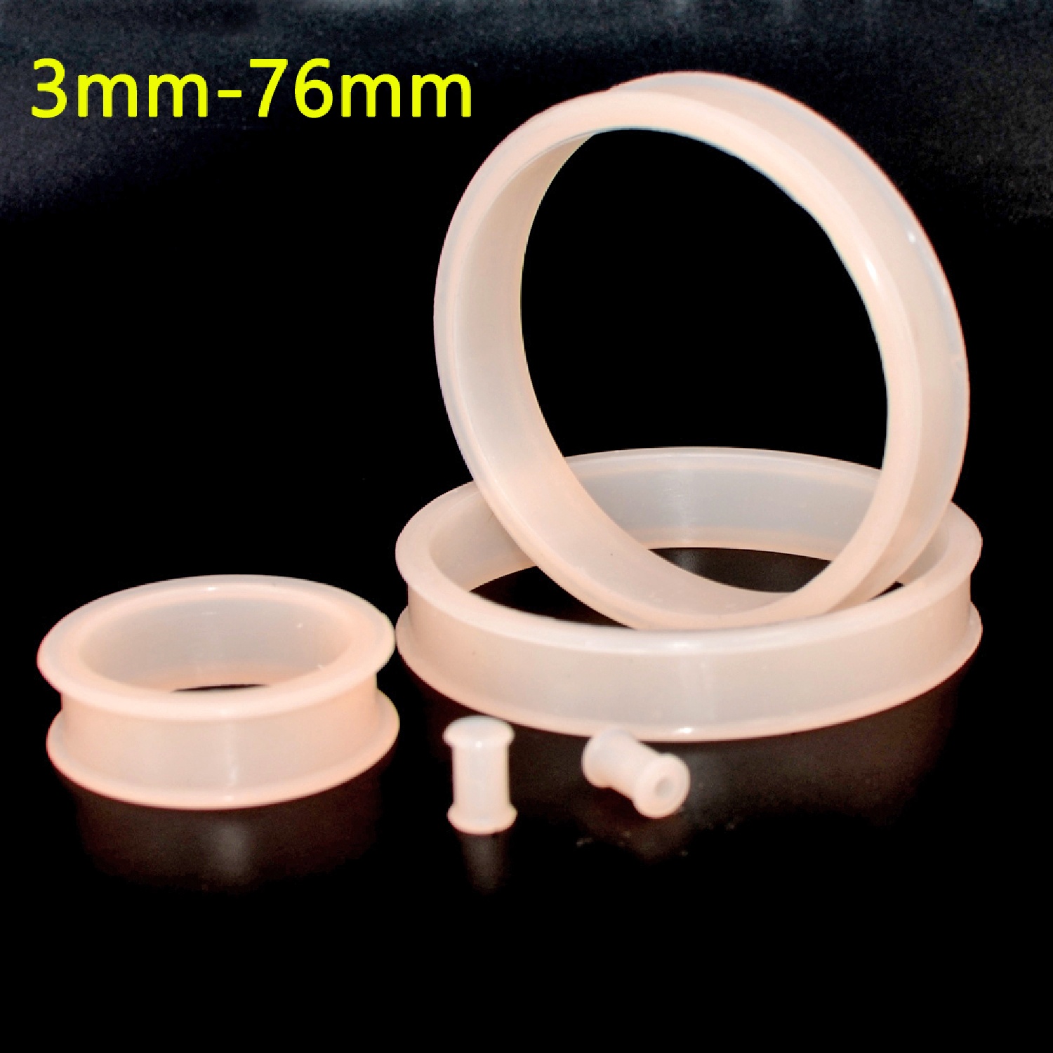 2pcs Supersize Flexible Siliko – Body Jewelry Ear Gauges Bewertung und Preis