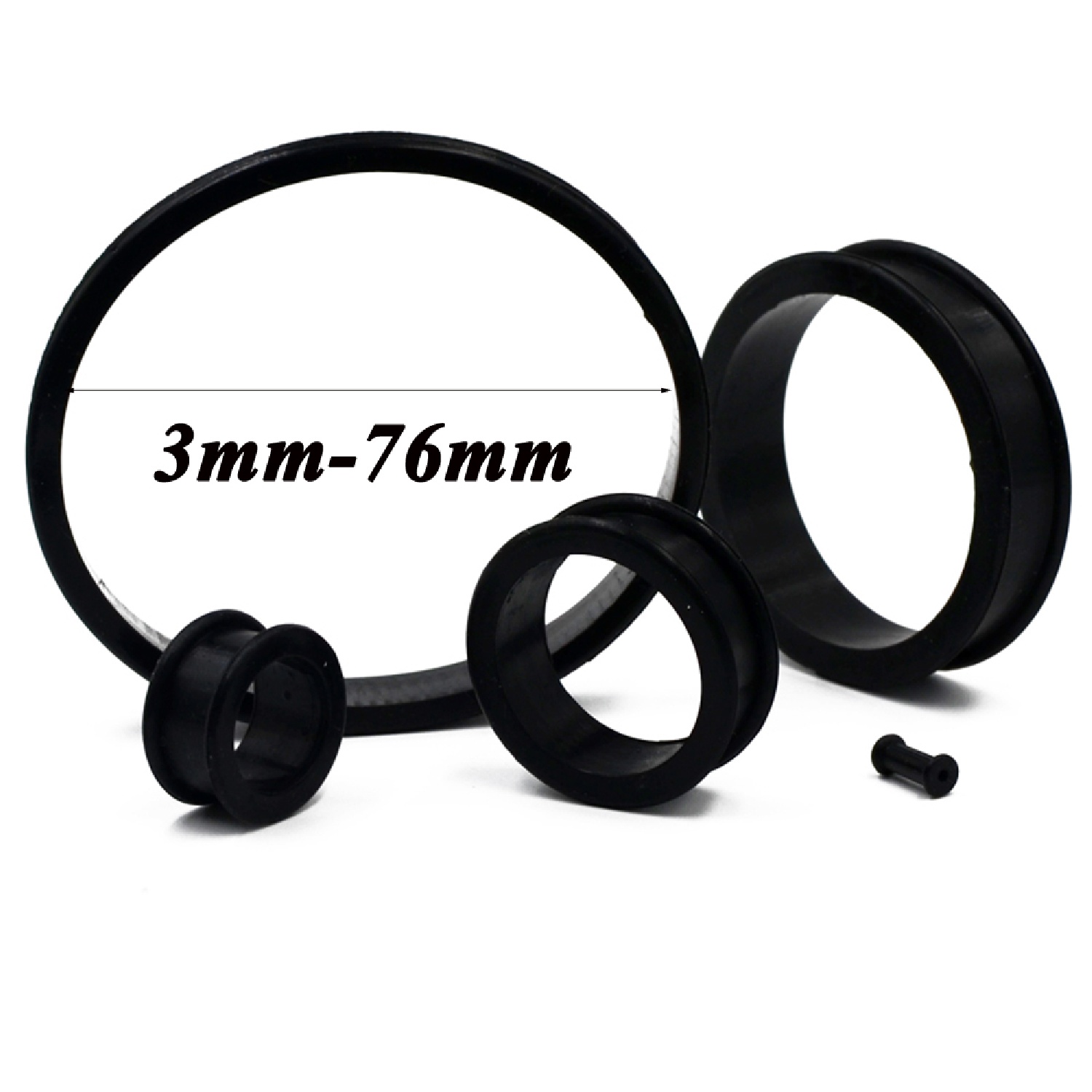 2pcs Supersize Flexible Siliko – Body Jewelry Ear Gauges Bewertung und Preis