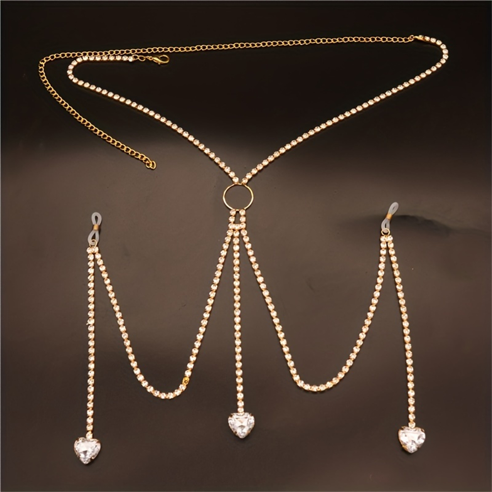 Exquisite Mode glänzenden Stra – Body Jewelry Rhinestone Bewertung und Preis