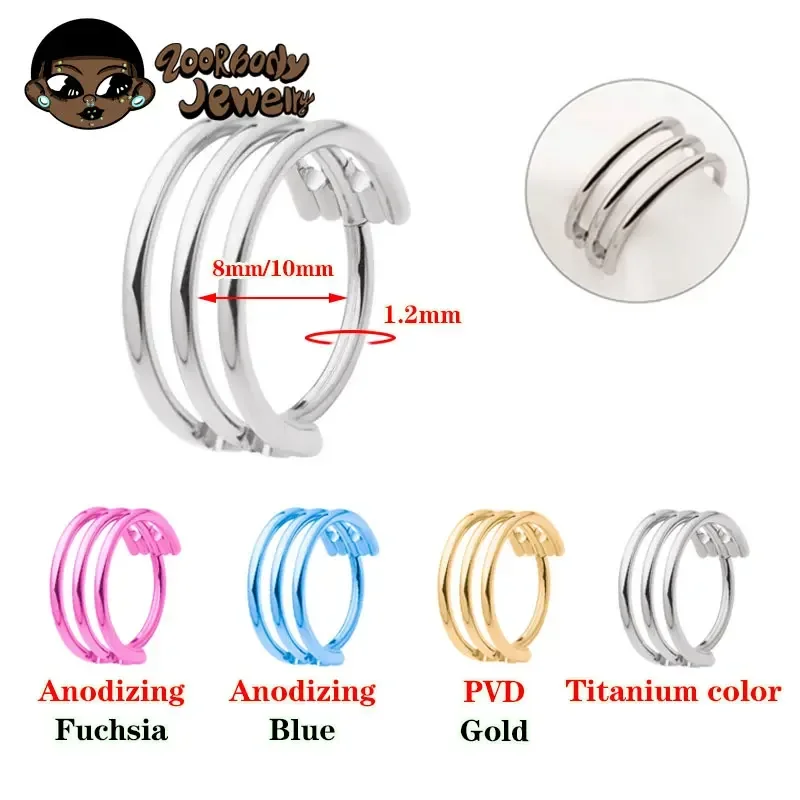G23 Titan Dreischichtiger Hohl – Body Piercing Quality Jewelry Bewertung und Preis