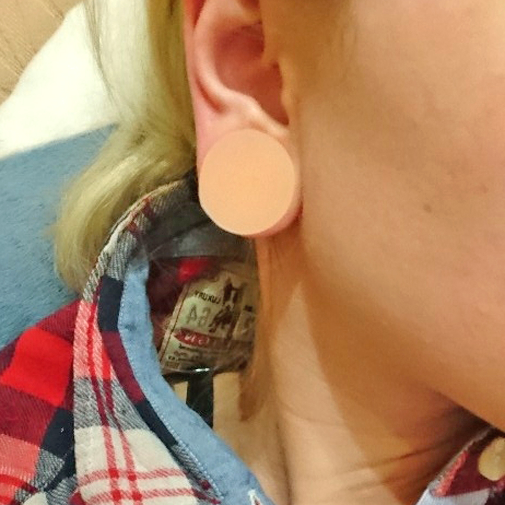 1 Paar Silikon Flexible Dicke  – Body Jewelry Ear Gauges Bewertung und Preis