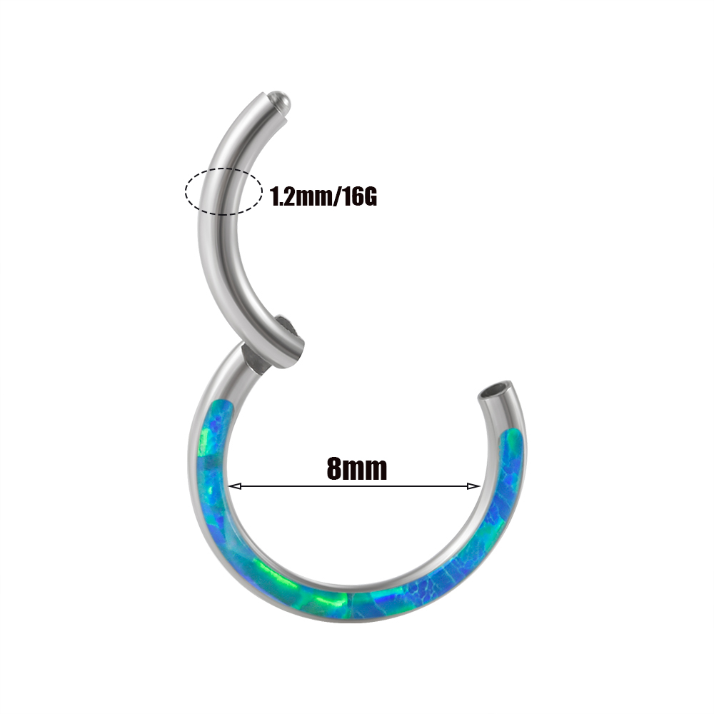 1PC Chirurgenstahl Opal Scharn – Body Piercing Quality Jewelry Bewertung und Preis