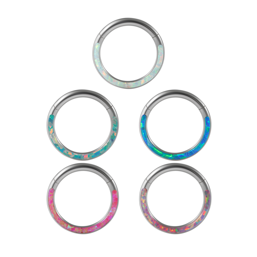 1PC Chirurgenstahl Opal Scharn – Body Piercing Quality Jewelry Bewertung und Preis