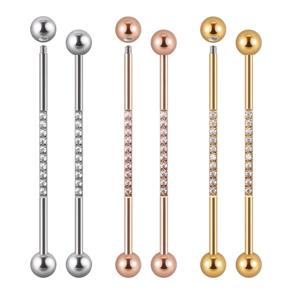 1/3Pcs Edelstahl Industrielle  – Industrial Barbell Long Bewertung und Preis