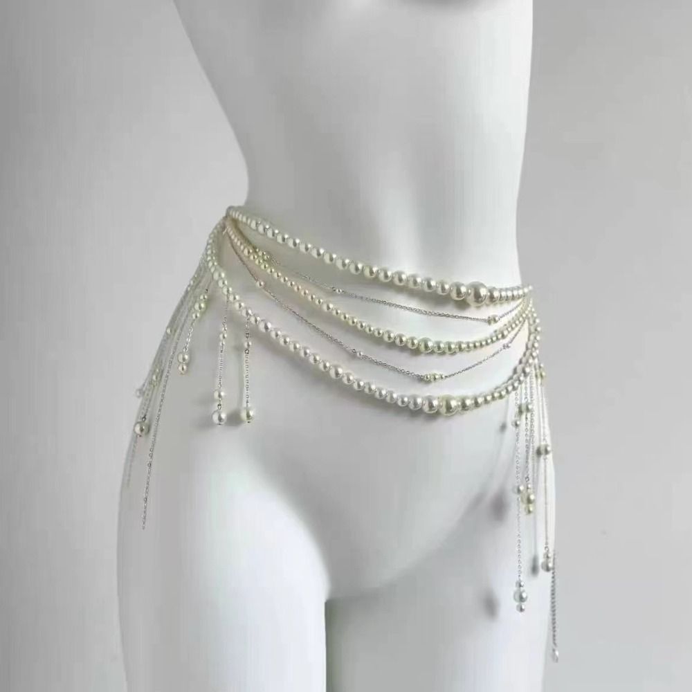 Mode Elegante Perle Taille Ket – Body Jewelry Waist Chains Bewertung und Preis