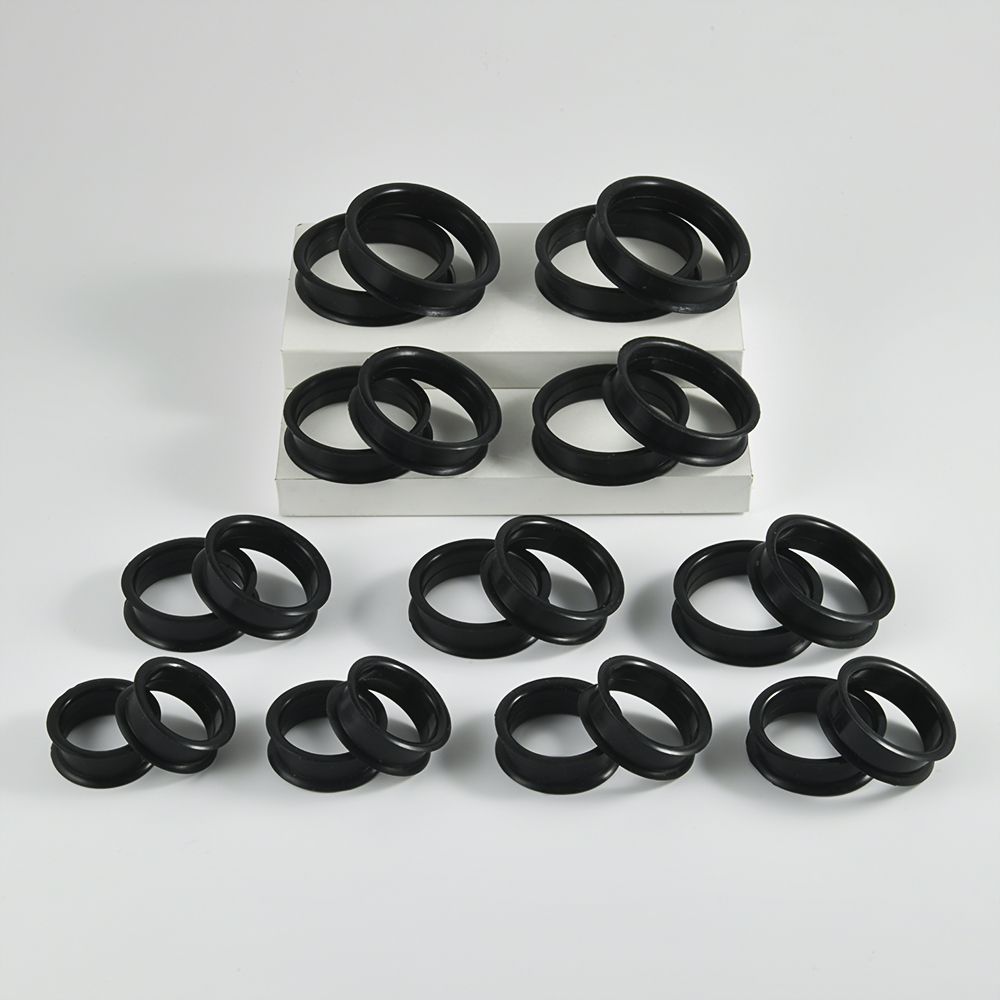 Paar Supersize Flexible schwar – Body Jewelry Ear Gauges Bewertung und Preis