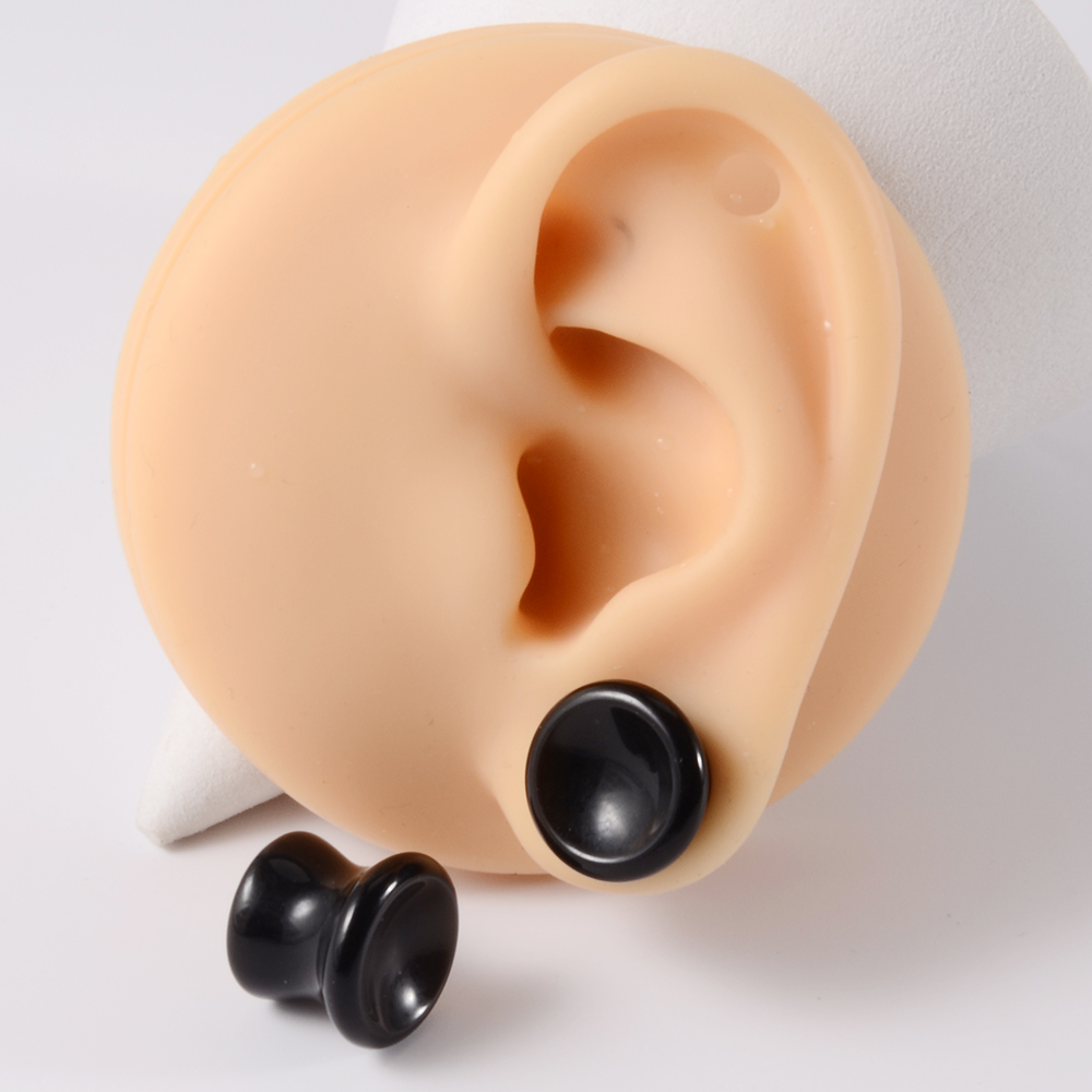 Paar Stein Ohr Messgeräte Doub – Body Jewelry Ear Gauges Bewertung und Preis