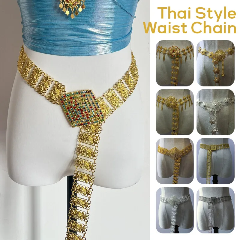 1PC Metall Thailand Taille Ket – Body Jewelry Waist Chains Bewertung und Preis