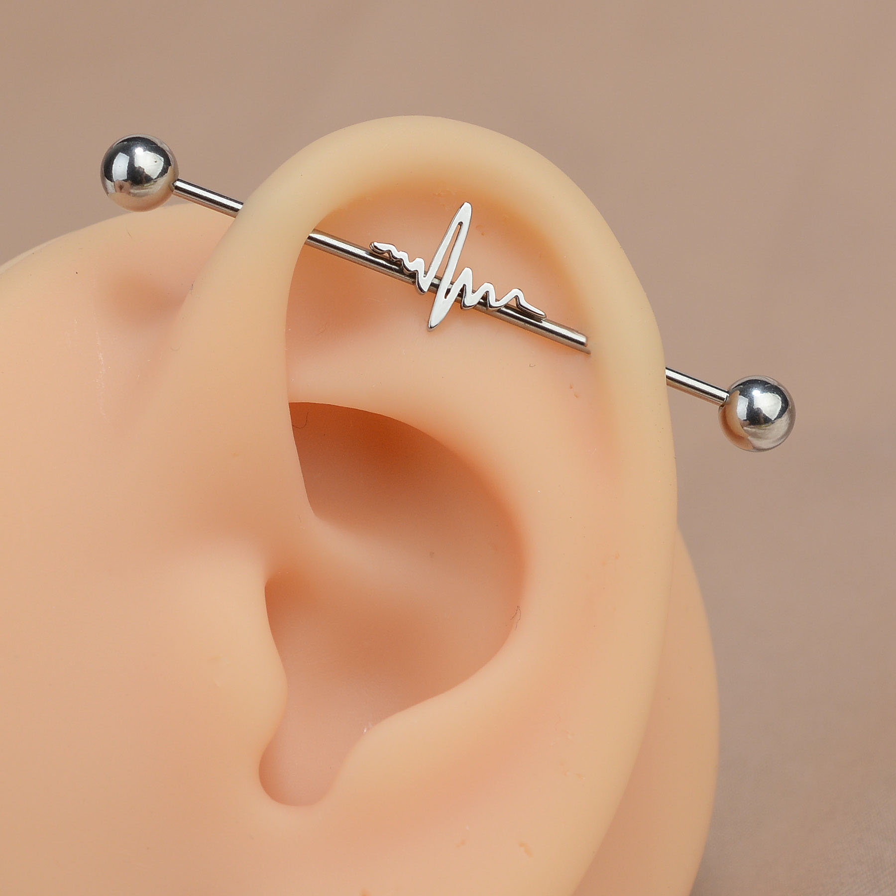 1 Stück 16G Edelstahl Lange In – Industrial Barbell Long Bewertung und Preis
