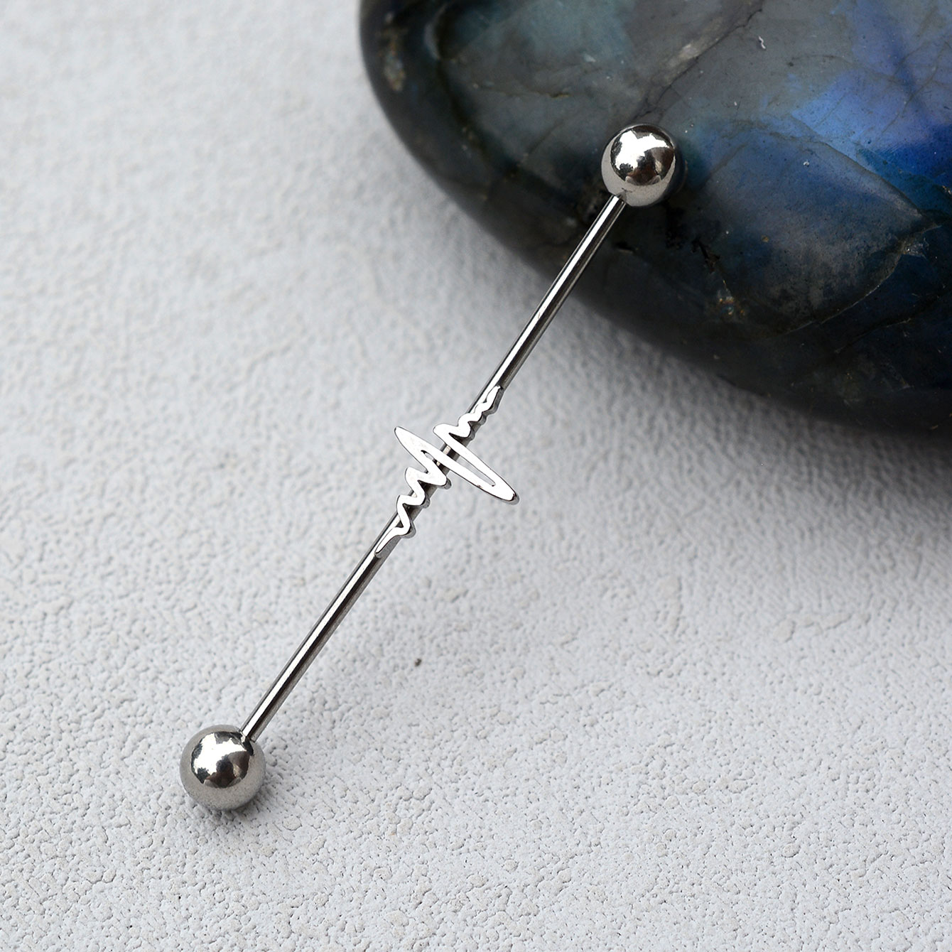 1 Stück 16G Edelstahl Lange In – Industrial Barbell Long Bewertung und Preis