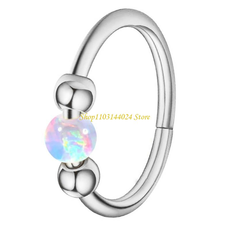 N5KE Perlen Opal Nasenringe Se – Body Jewelry Cartilage Earrings Bewertung und Preis