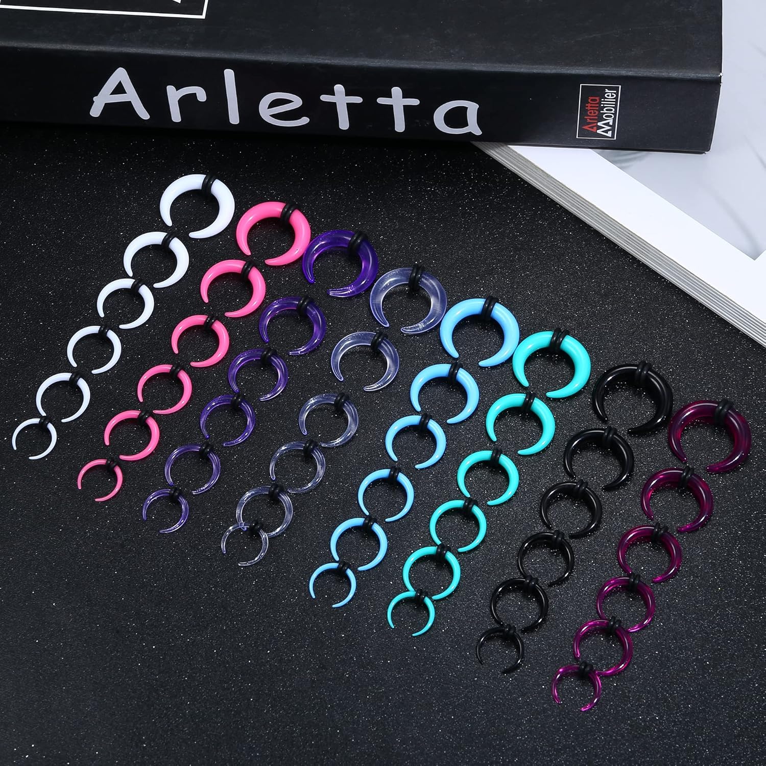 Florideco 4G-14G Acryl Septum  – Body Jewelry Ear Gauges Bewertung und Preis
