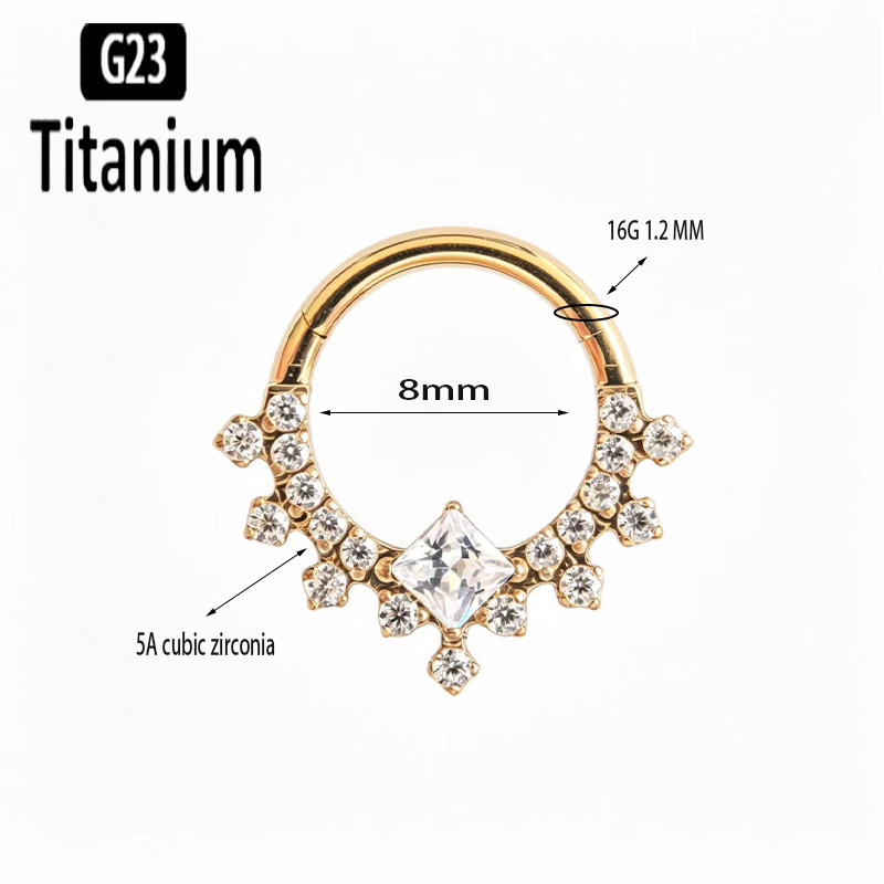 G23 Titan Hochwertige Flache C – Body Piercing Quality Jewelry Bewertung und Preis